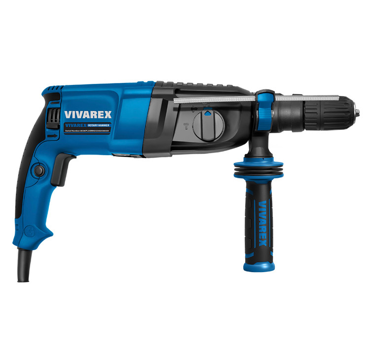 دریل بتن کن ۳ کیلویی ویوارکس با سه نظام اضافه مدل VR8026PLUS-RH