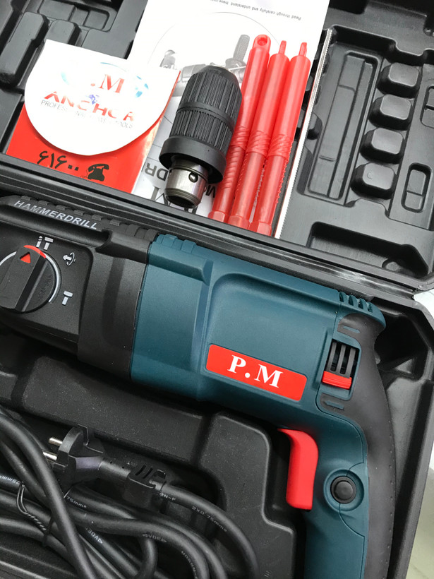 دریل بتن کن pm سه حالته سه کیلویی مدل PM-11254