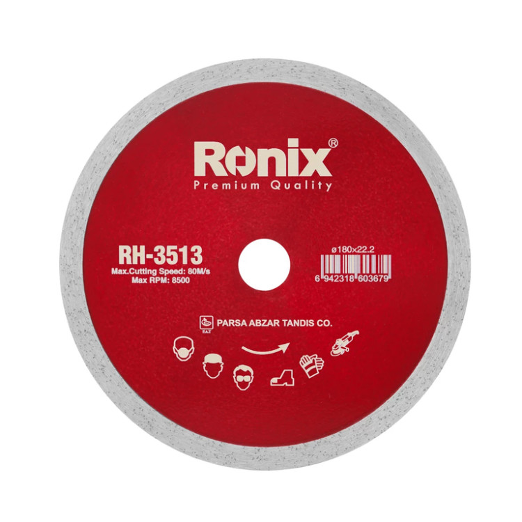 صفحه برش سرامیک بر ۱۸ سانت سوپر رونیکس مدل RH-3513
