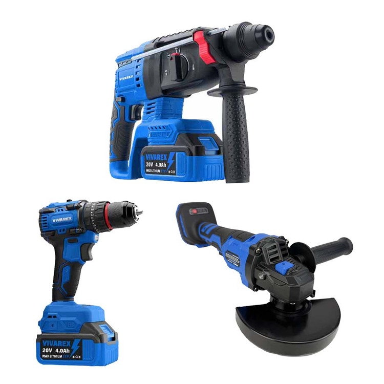 کیت شارژی ۳ عددی براشلس ویوارکس با ۲ عدد باتری VR2403-BCK