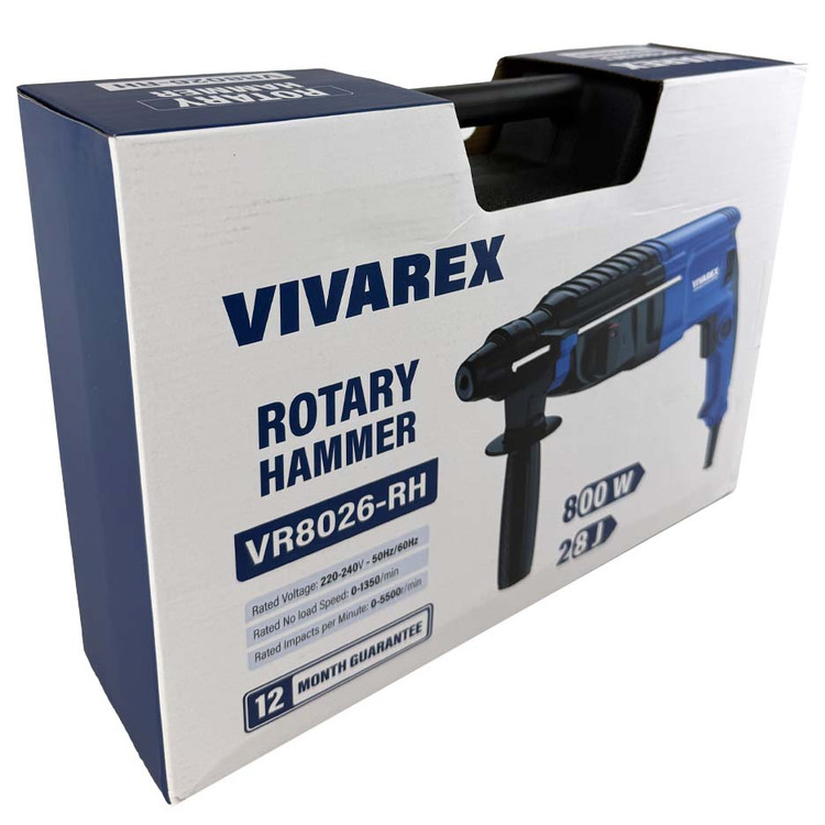 دریل بتن کن سه حالته ۳ کیلویی ویوارکس مدل VR8026-RH