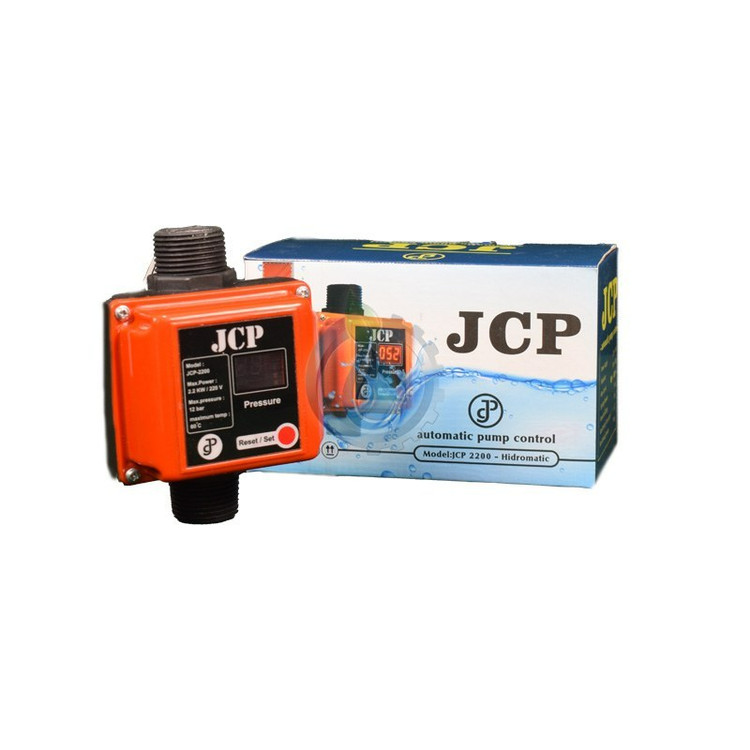 اتوماتیک پمپ آب (ست کنترل) مارک JCP مدل ۲۲۰۰/ رله ۳۵ آمپر/ سوپاپ برنجی