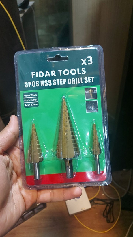ست مته کاجی ۳ عددی فیدر تولز FIDAR TOOLS